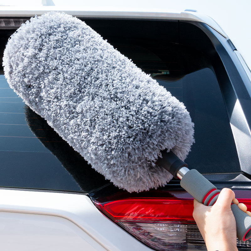 Car Cleaning Brush, Dust Duster, Soft Bristle Car Cleaning Mop, Car Cleaning Brush, Car Wash Mop