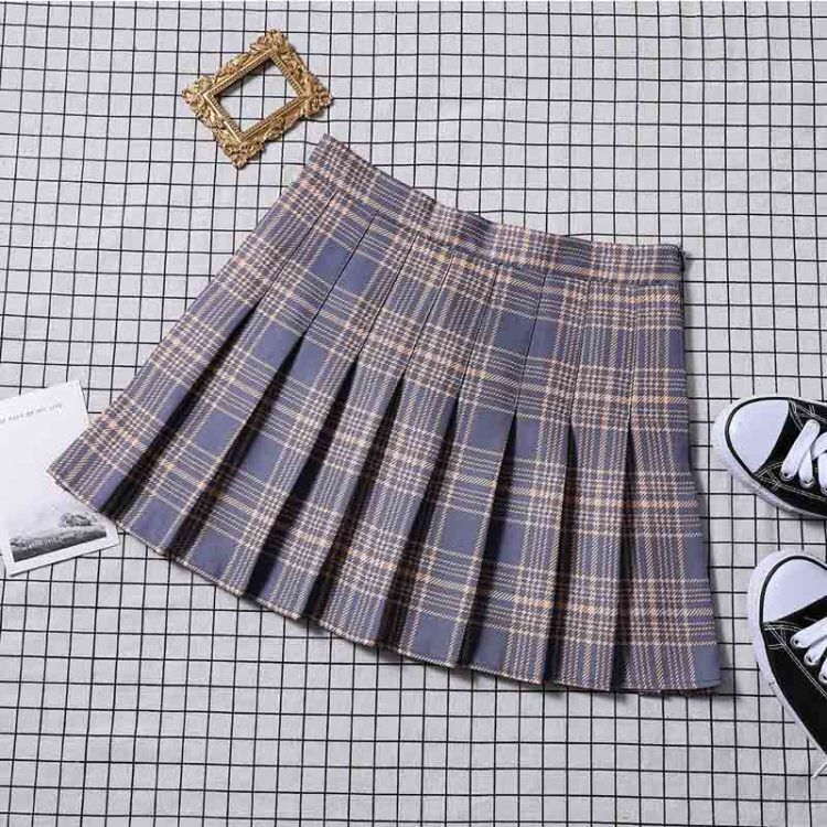 Light yellow [grid zipper model]