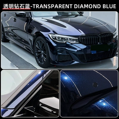 Car paint protective film Flash Blue Tpu Repairable