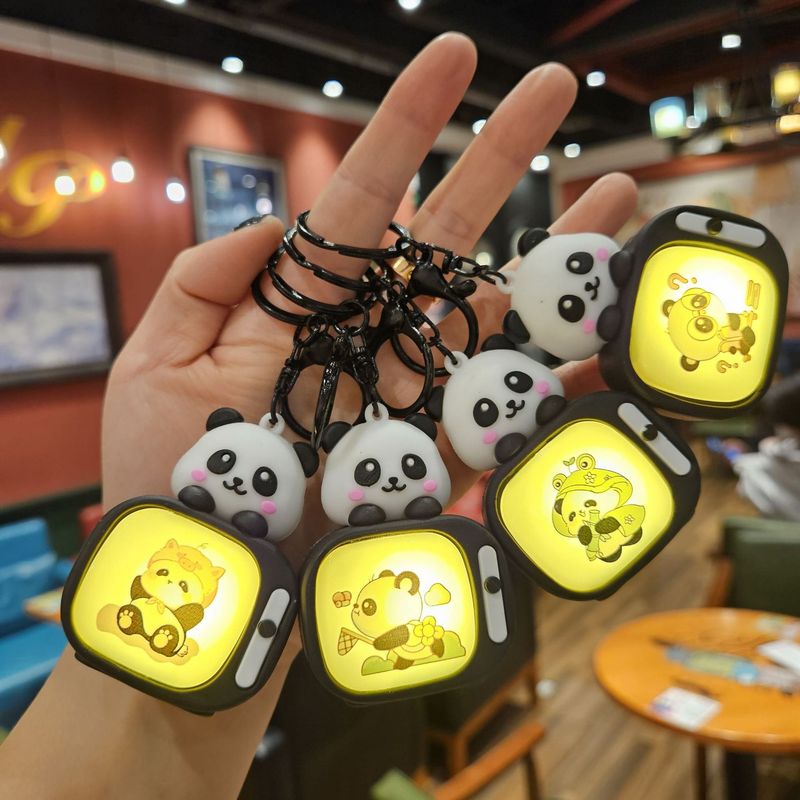 网红多功能卡通公仔闪灯钥匙扣计算器温度计书包挂件小礼品批发|undefined