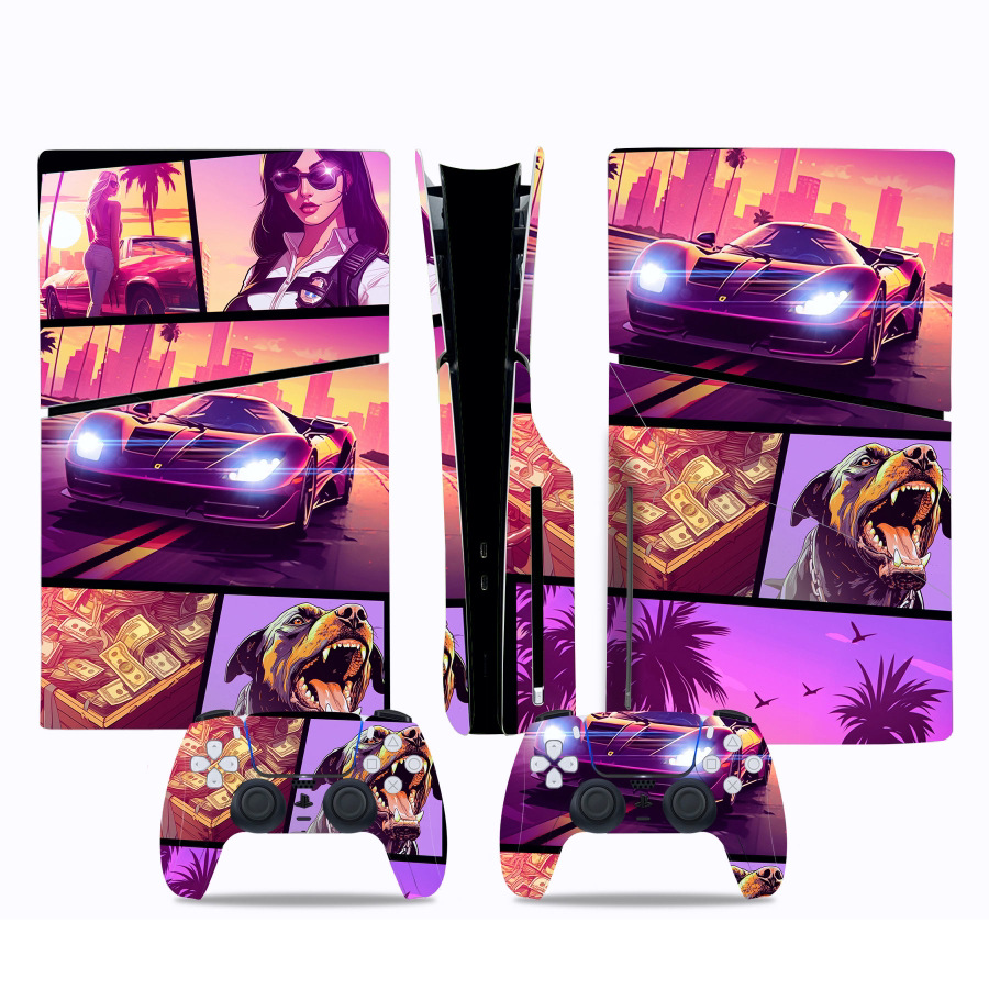 Ps5 delgada película adhesiva película protectora a prueba de arañazos impermeable etiqueta de la piel Unidad óptica digital se puede utilizar