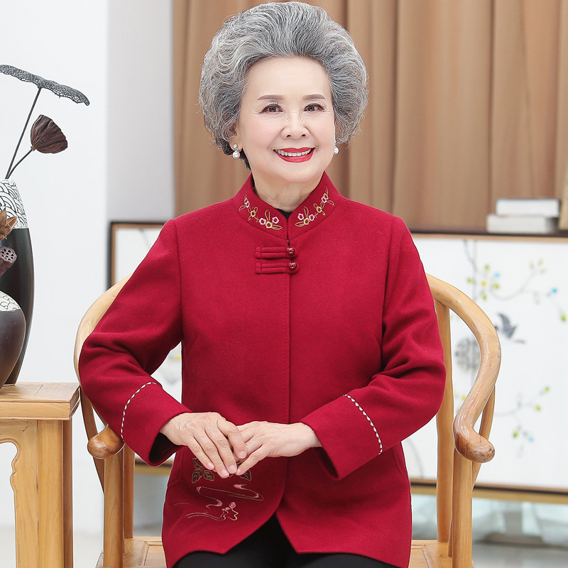E6046 2070K ÁO KHOÁC NỮ TAIRYA MÙA XUÂN THU ĐÔNG TRUNG NIÊN DÙNG TRONG LỄ CƯỚI THỜI TRANG NỮ G05 SẢN PHẨM MỚI