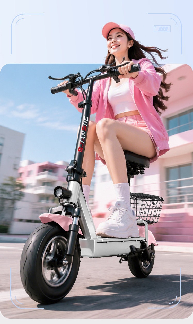 Suitable for construction workers, electric scooters for transportation, ultra-light and portable, small scooters for students, mini foldable scooters for ridesharing