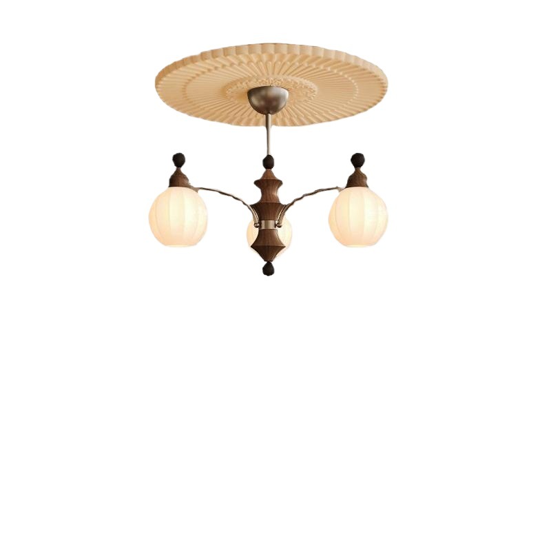 Lámpara de la sala de estar medieval francesa retro 2025 nueva iluminación de nubes china de alto nivel