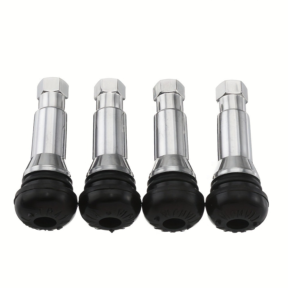 temu hot sale car vacuum tire car tubeless valve TR414AC valve nozzle contains valve core