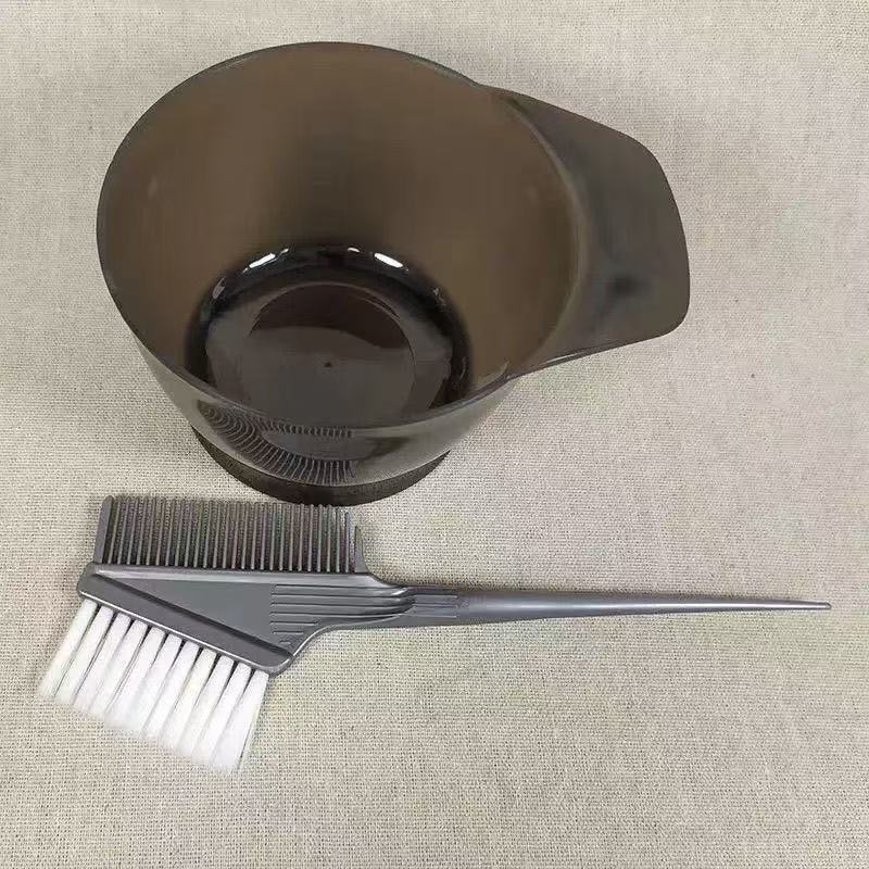 Hair Dyeing Tool Set, Dye Cream Bowl, Hair Dyeing Comb, Oil Brush, Hairdressing Shawl, Hair Salon and Barber Shop Supplies