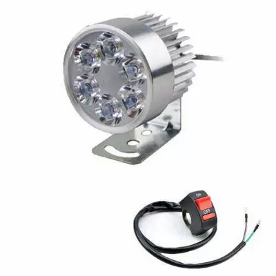 Motorcycle tail, headlight, super bright modified - 9-beads-high-brightness-1-piece-switch-screw