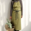 Mustard green with dark gray (90*60 in the whole body)