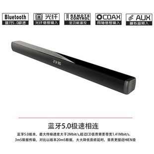 Echo Wall Stereo Surround Sound Home Theater Speaker Built-in Bluetooth 2.1 TV Audio soundbar