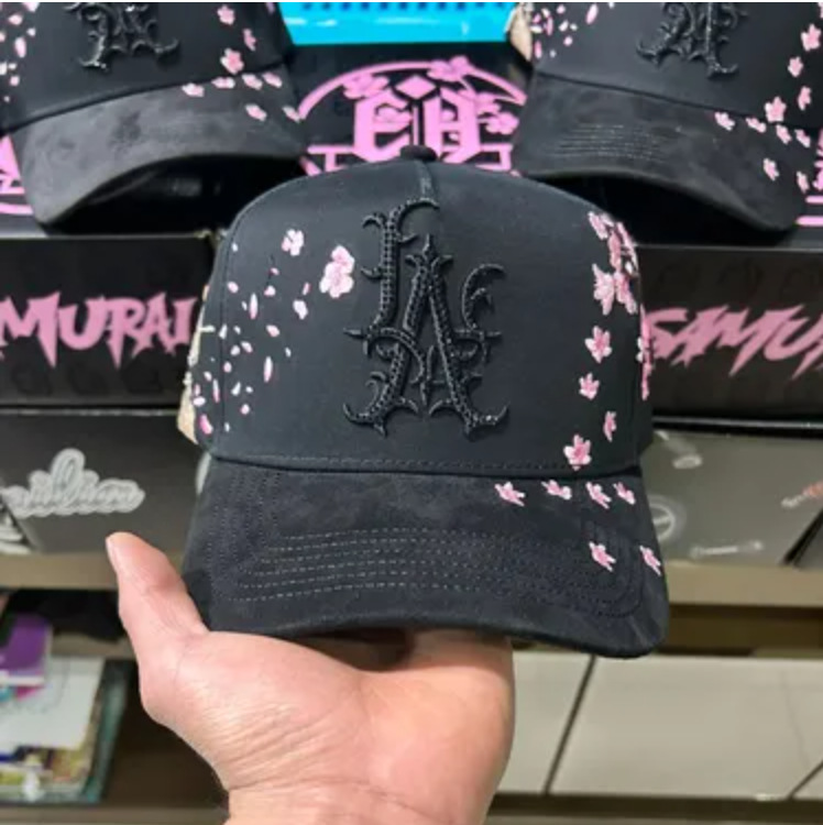 Nuevo Meike Duo Dandy bordado ajustable gorra de boca de pato borde curvo gorra de béisbol con diamantes barba tío