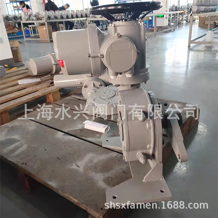 LSDJ-810CX智能型角行程电动执行机构 DC4-20mA 额定力矩10000N.m