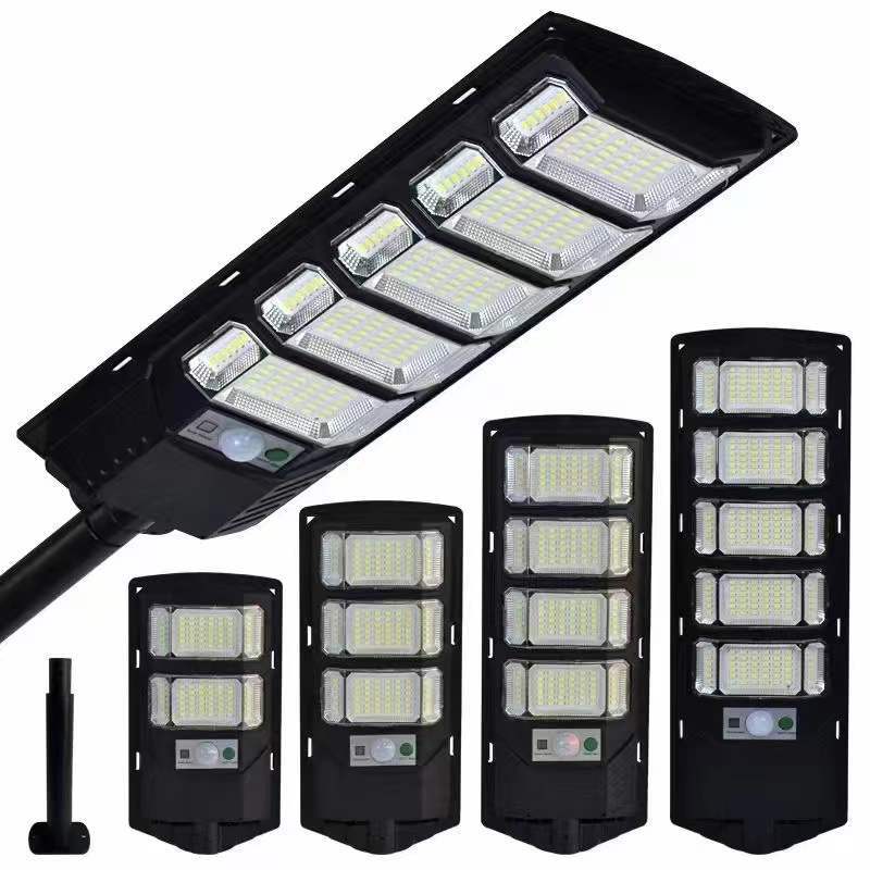 Nuevo comercio exterior transfronterizo e-commerce solar integrado lámpara de calle LED inducción del cuerpo humano lámpara de patio solar