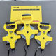 High quality engineering special portable yellow frame ruler fiber nylon coated carbon steel ruler with ground inserting frame steel tape