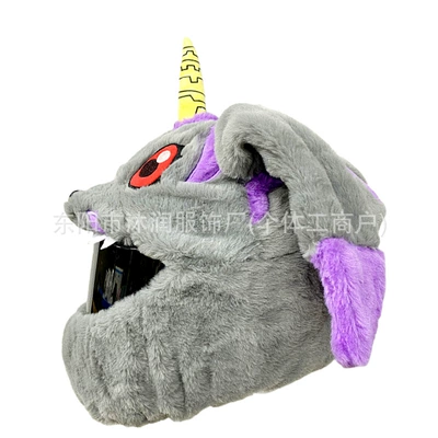Dəbilqə (Kaska) aksesuarları: Shark Three Eyes - one-size-fits-all-same-day-delivery-gray-cloth-beast