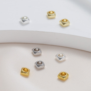 18K����ɫ���δ�ױ���龎�K��β����͹�����diy�ֹ����Ʒ
