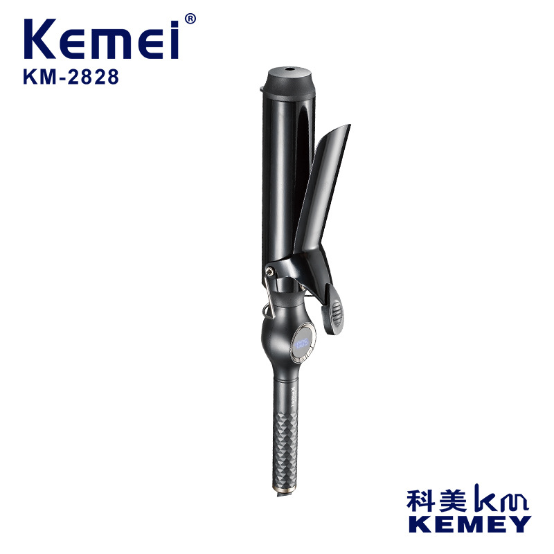 Kemei cross-border automatic curling stick para el cabello recto de iones negativos curling stick para el cabello de ondas grandes curling machine