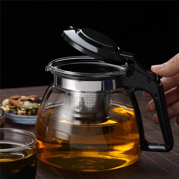 glass teapot
