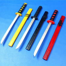 小号武士刀玩具木制剑宝剑儿童男孩木刀儿童刀表演道具舞台道具