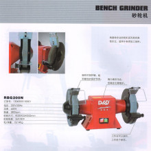 地恩地台式砂轮机RBG150N RBG200N 220V家用电动小型磨刀机打磨机