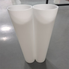 白色塑胶管 pe卷芯管胶带管可分切 聚乙烯保护膜用圆管管芯