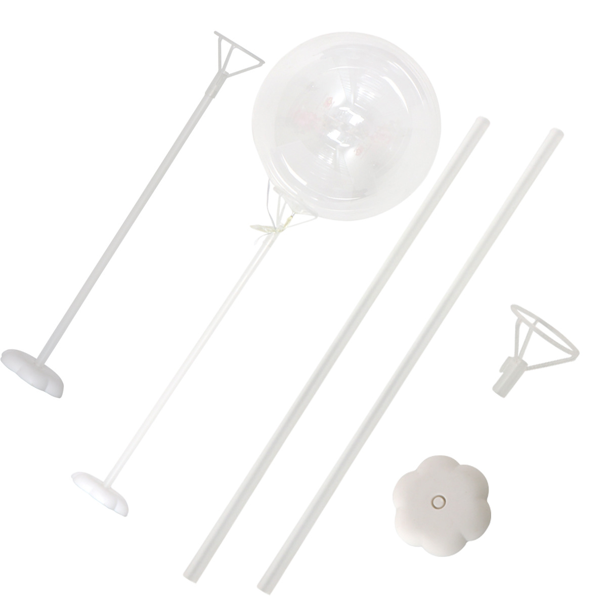 Globo Polo aluminio película globo Polo fiesta de cumpleaños decoración de la boda Pantalla de escritorio globo base de la columna