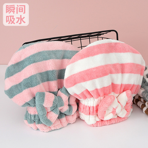 Princess dry hair cap super absorbent women's turban long hair shower cap quick-drying thick hair drying towel hair towel
