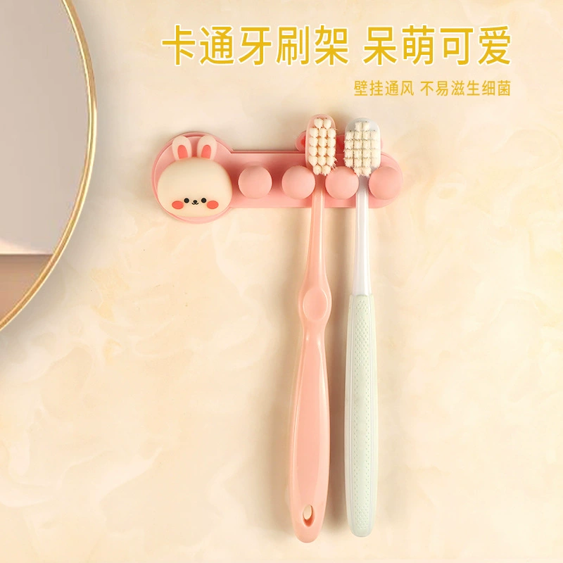 Тщательно отобранный держатель для зубных щеток с героями мультфильмов, милая и креативная подставка для зубных щеток, держатель для зубных щеток с Микки, полка для ванной комнаты, домашнее хранение.