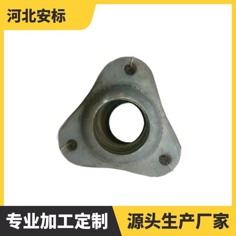 矿车轮用三角盖1T 矿车油封锻打隔离套厂家 内外挡盖.