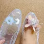 浅口韩国尖头镂空单鞋