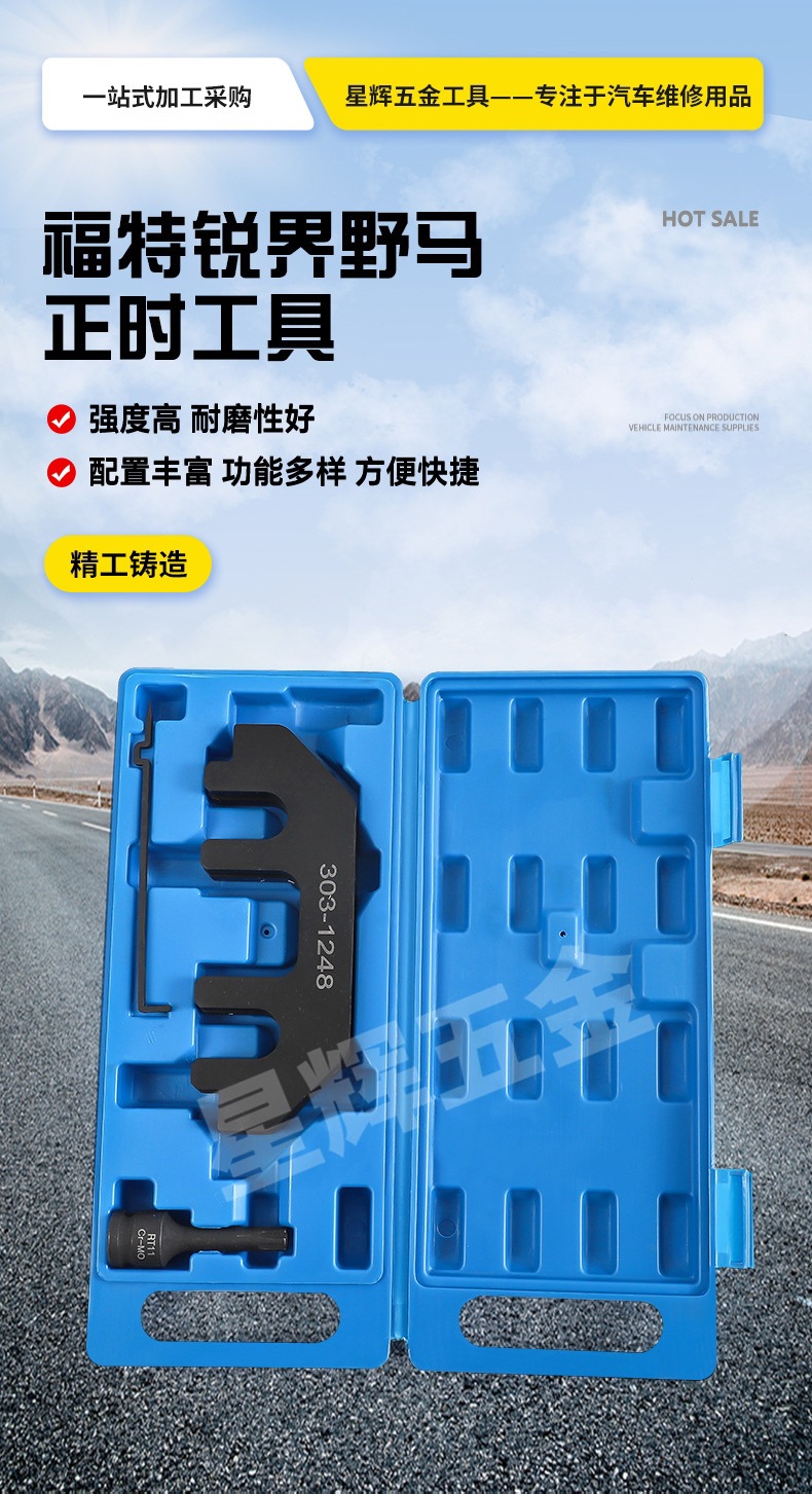 Timing Tool for Ford Edge, Mustang, Explorer, Mkx, Lincoln 3.5L, 3.7L, 4.0L V4 Engines