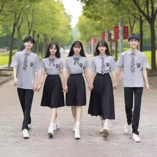 High School Student Class Uniforms, College Style Junior High School Uniforms, Middle School Students' Sports Games, Graduation Chorus Performance Uniforms, Opening Suits