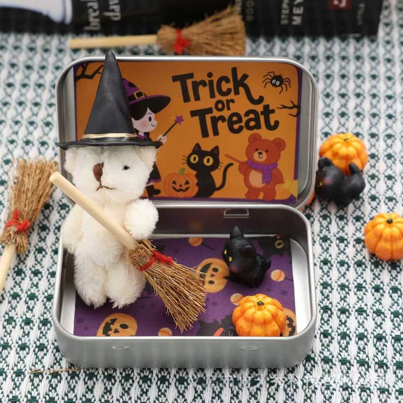 跨境热销Halloween Teddy Gift Box可爱万圣节泰迪熊礼盒创意礼品|undefined
