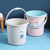 Plastic bucket portable thickening Laundry tub household multi-function Storage tank circular dormitory laundry Bottled buckets