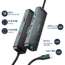 Type-C��չ��7��һUSB-CתHDMI��չ�������SDTFת��ͷ 3.0������