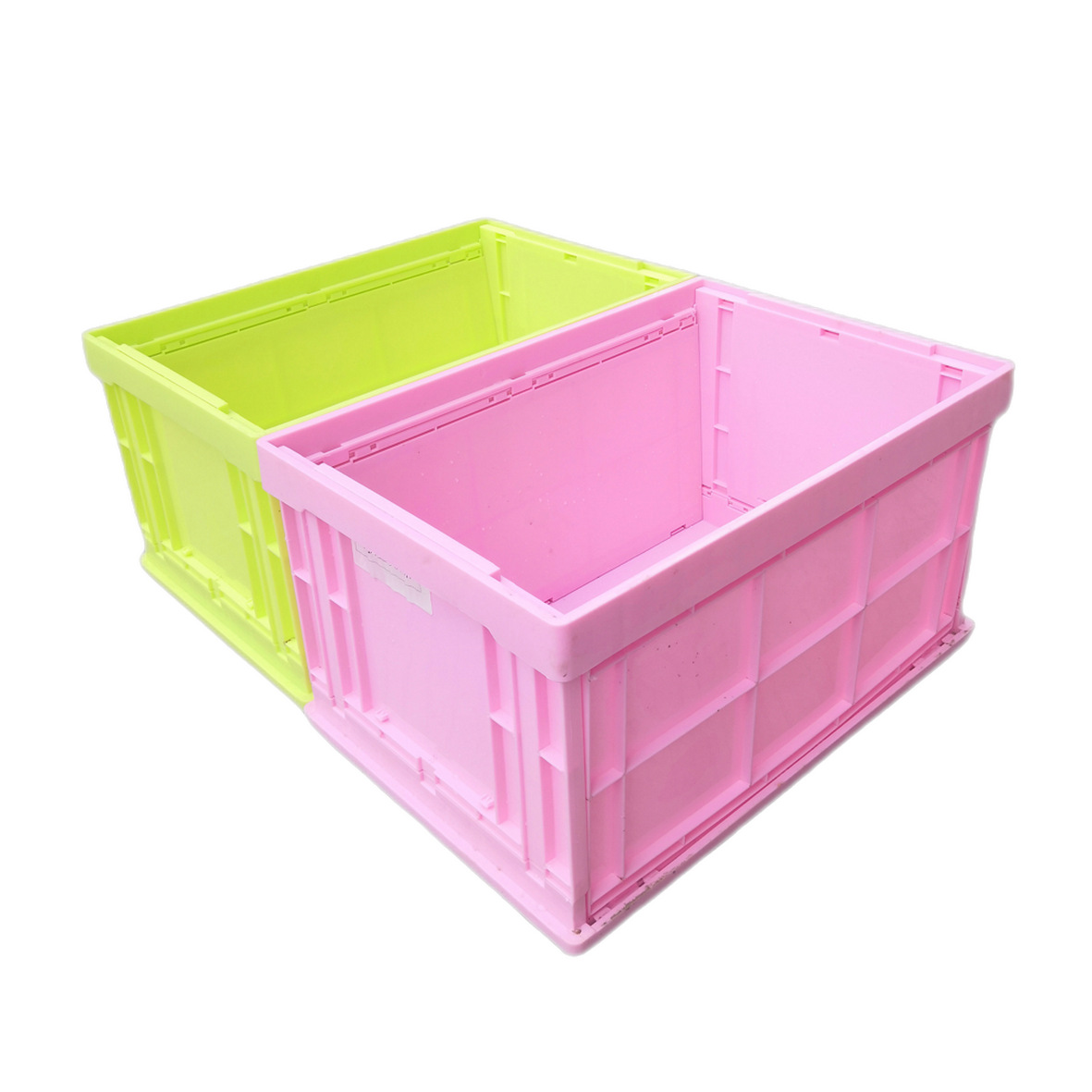 可折叠式车载收纳箱折叠周转箱折叠物流箱折叠式塑料箱斜插塑胶箱