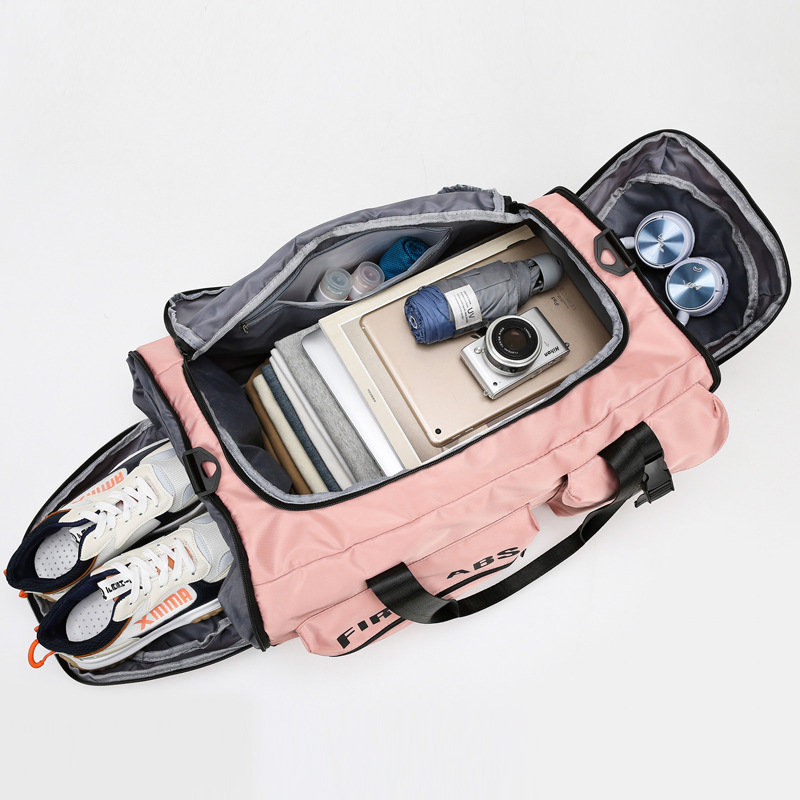 Bolsa de viaje multifuncional para hombres Mochila de gran capacidad para hombres Bolsa de fitness de separación húmeda y seca para mujeres bolsa de equipaje de viaje