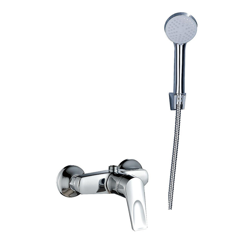 Modern Deck Mounted Wall Mounted Single Handle Shower Faucet Brass Faucet Bathroom