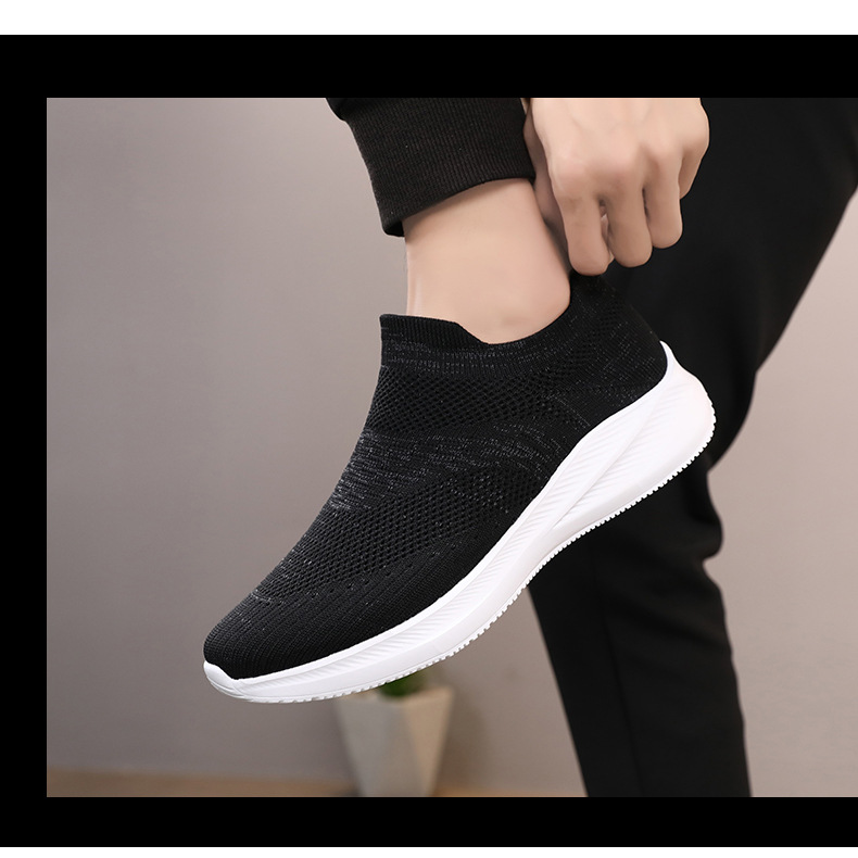 Man Tennis Shoes Running Shoes Sneakers Canvas Synthetic Slip Resistant Easy To Clean Footgear Sneakers_voghion.com