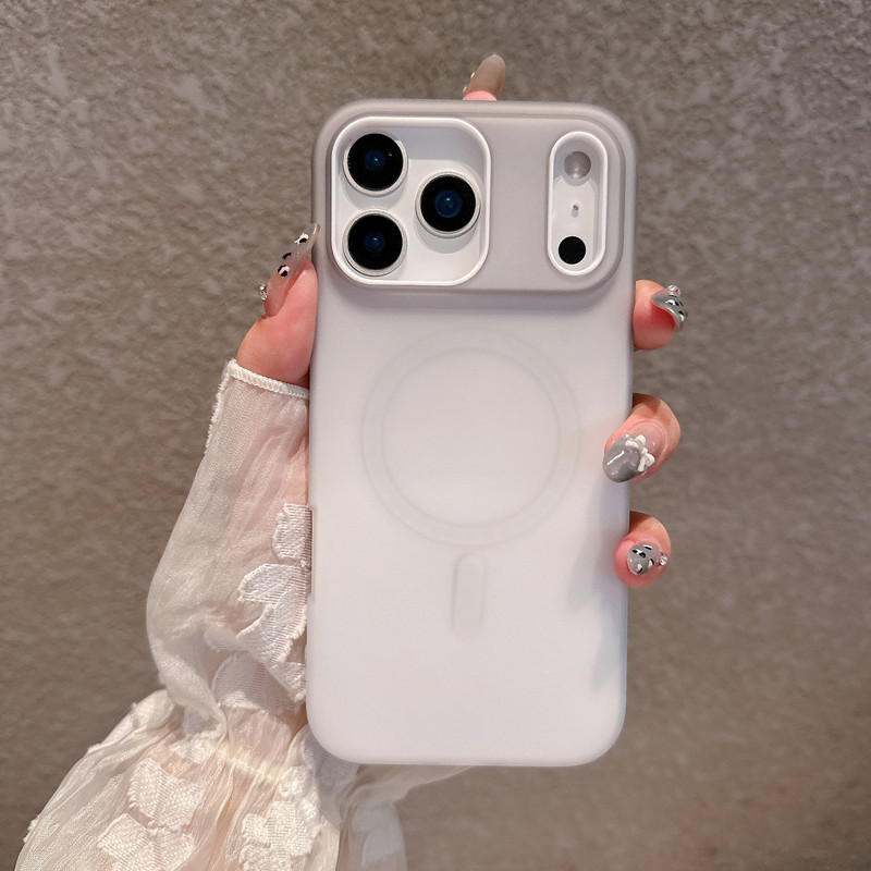 简约纯色二合一磁吸适用iPhone17promax手机壳防摔苹果16渐变壳15|undefined