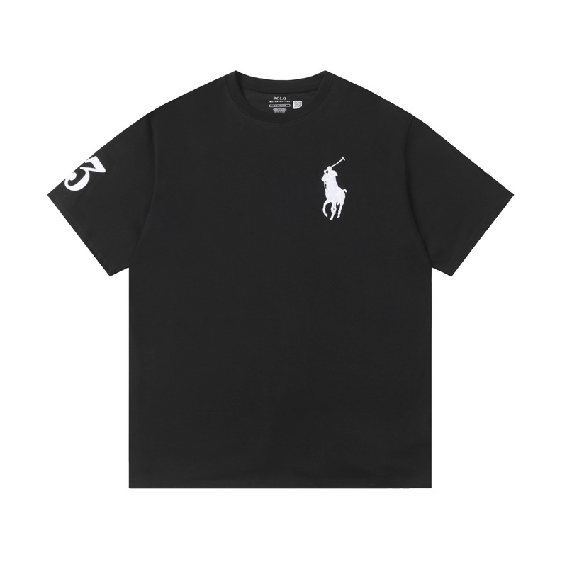 美国Polo ralph lauren拉夫劳伦男士大马标经典纯棉圆领短袖T恤|undefined