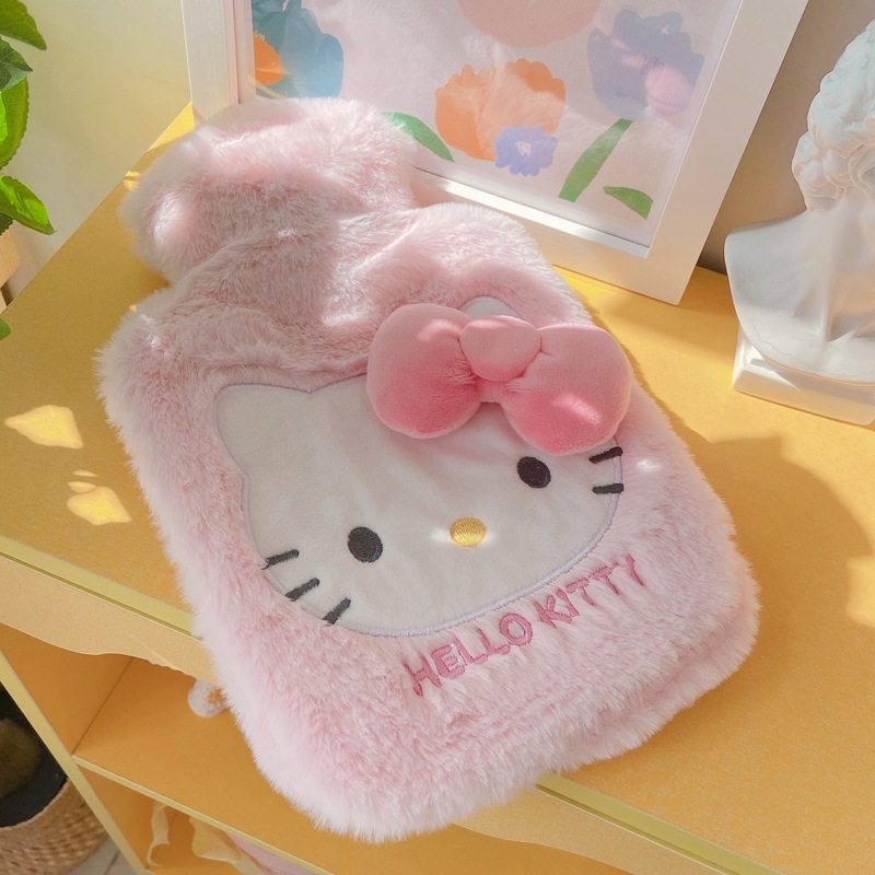 캐릭터 봉제 커버 보온 물주머니 주입식 온수팩 500ml 1000ml