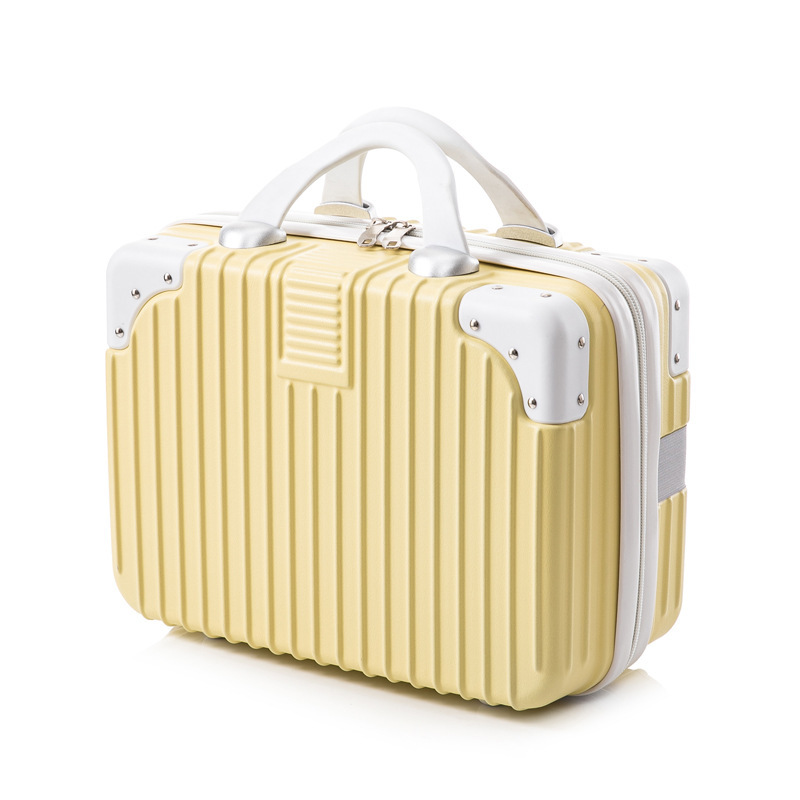 Estuche cosmético japonés con regalo portátil mini maleta de 14 pulgadas para mujer que puede colgar equipaje