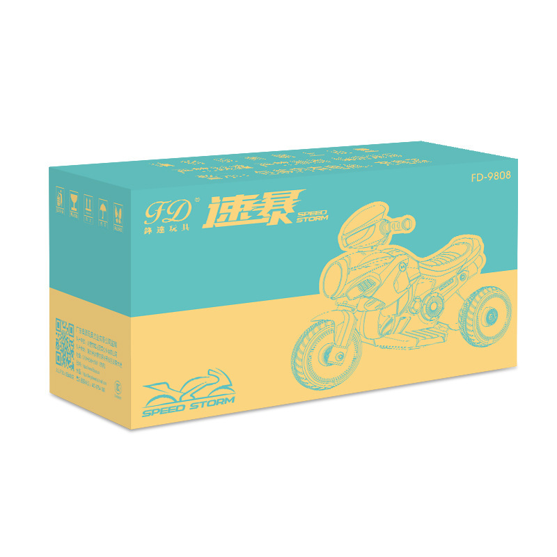 Comercio exterior nuevos niños de la motocicleta eléctrica rey triciclo puede sentarse cochecito Bebé y niñas juguete Coche