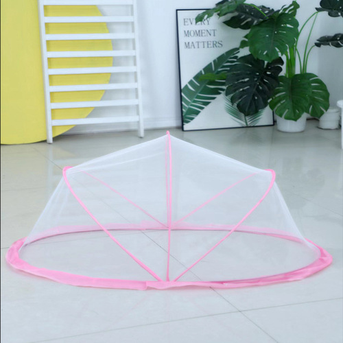 New Baby Mosquito Net Foldable Infant Mosquito Net Cover Bottomless Newborn Child Universal BB Mongolian Tent Small Mosquito Net 