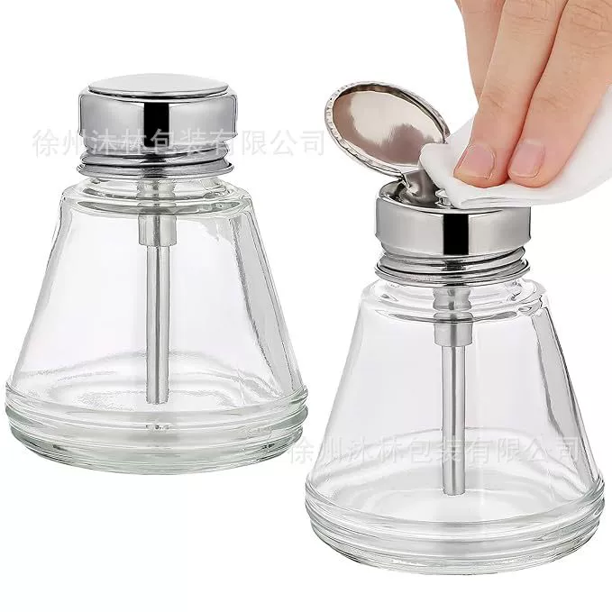 Заводская оптовая продажа 150ml 180ml конический квадратный спирт-бутылка антистатический мобильный телефон ремонт мойки воды