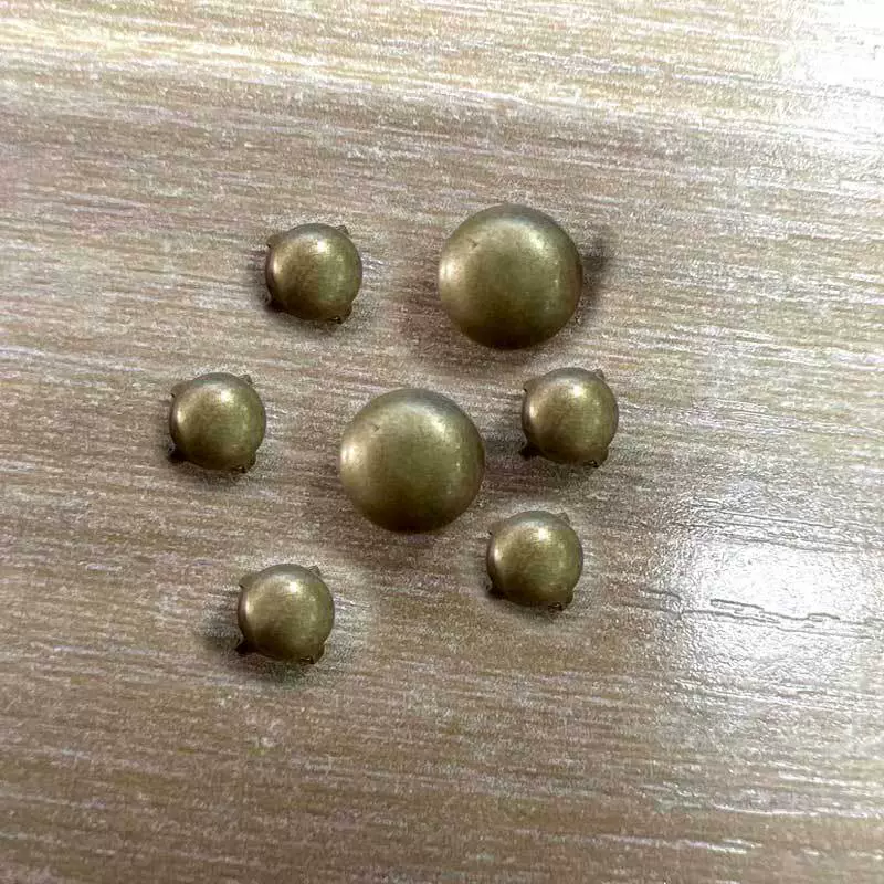 工厂直销四爪钉圆头蘑菇爪钉服装鞋帽皮带包包加工辅料配件铜爪钉