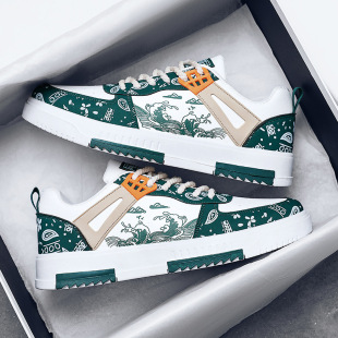 2024 New Spring Men's Canvas Shoes Men's Shoes All-match Breathable Shoes Fashionable Shoes Korean Casual Cloth Shoes Sneakers