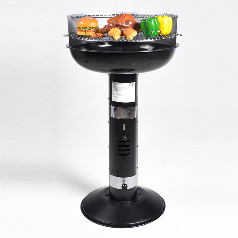 horno de barbacoa vertical transfronterizo horno de barbacoa redondo al aire libre parrilla de carbón multifuncional parrilla de parrilla de parrilla de parque