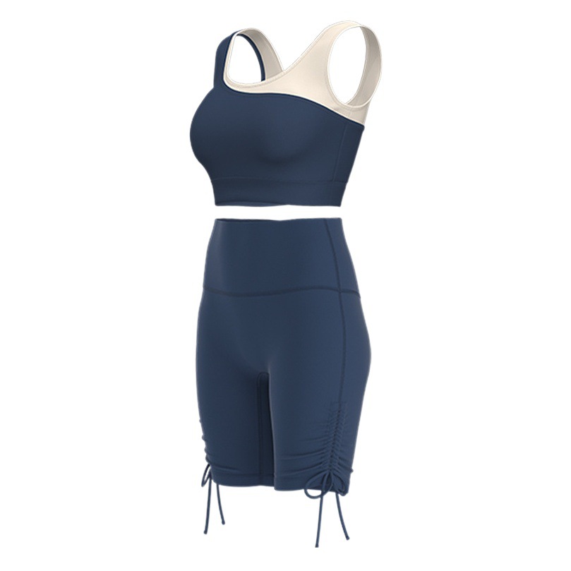 Nuevo traje deportivo de verano de Juyitang, espalda sin costuras, push-up, todo en uno, de alta elasticidad, traje de yoga ajustado