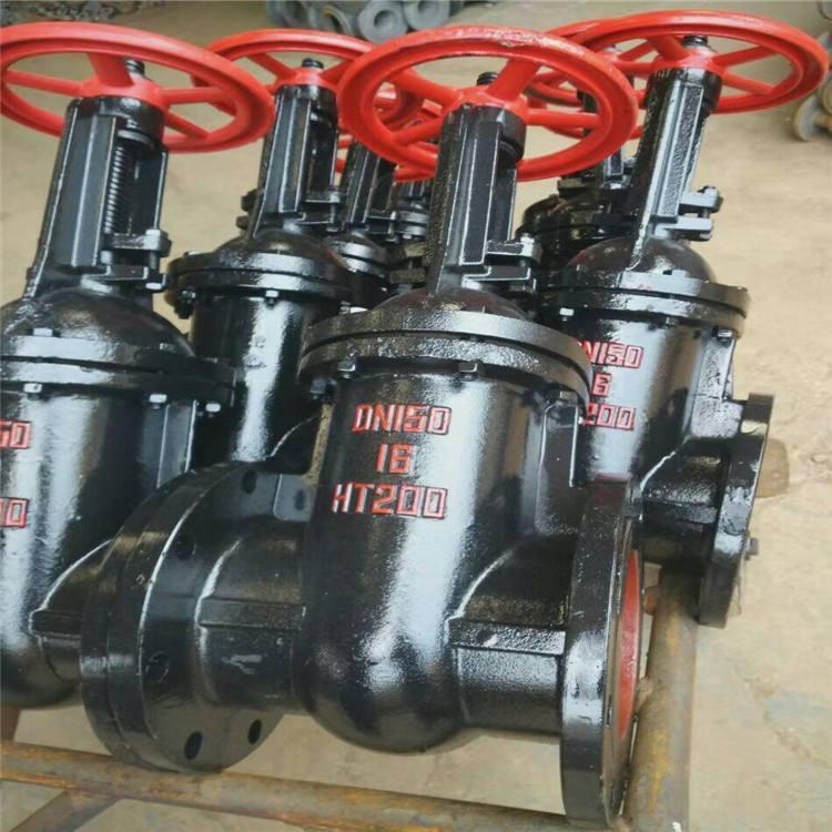 Z41T-10 铸铁手动法兰闸阀 手动法兰闸阀 DN100铸铁手动法兰闸阀